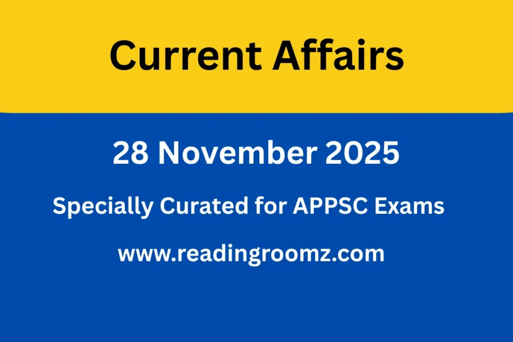 Current Affairs 28 November 2025