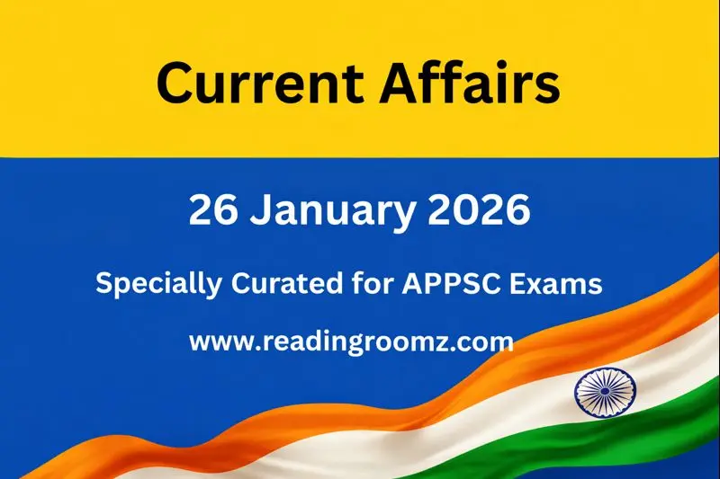 Current Affairs 26 January 2026