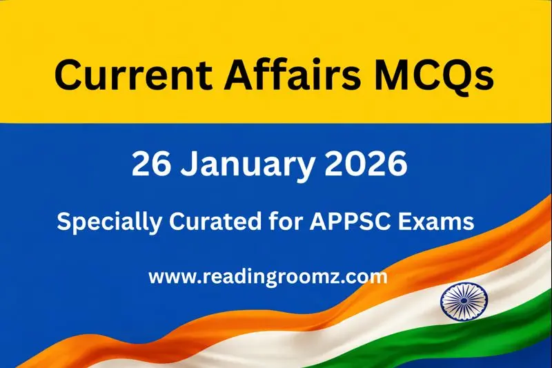 Current Affairs MCQs 26 January 2026