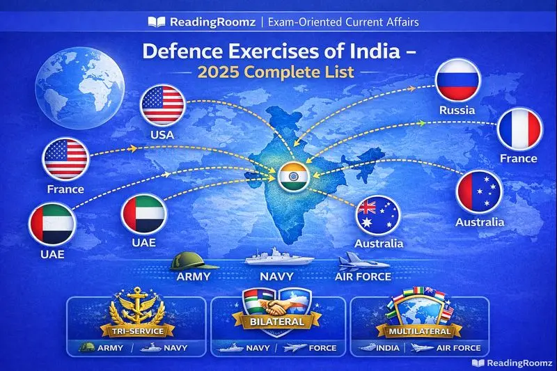 Defence Exercises 2025 List