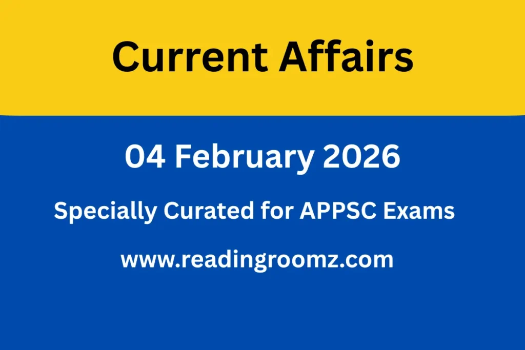 Current Affairs 04 February 2026