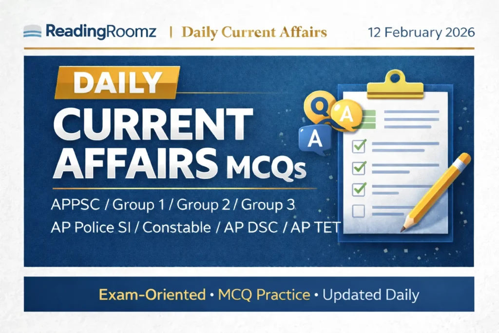 Current Affairs 12 February 2026
