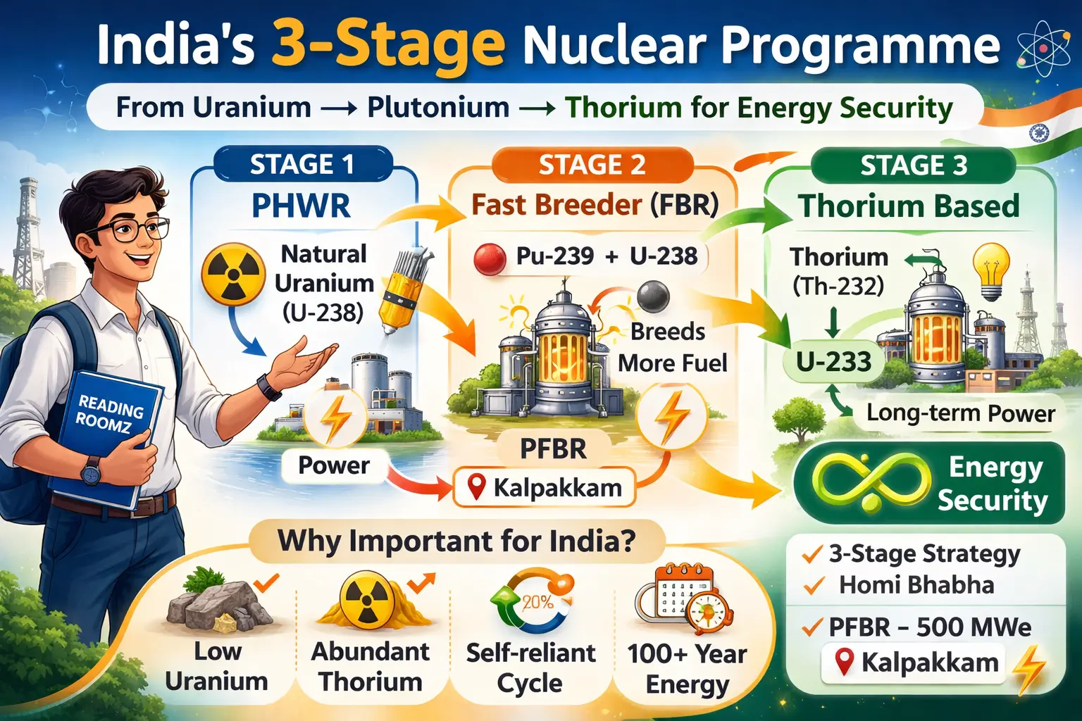 India’s 3 Stage Nuclear Programme