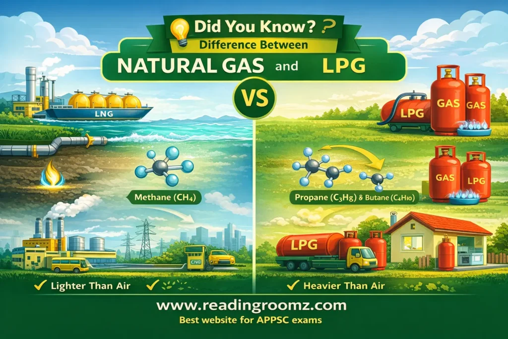 image showing the difference between natural gas and lpg