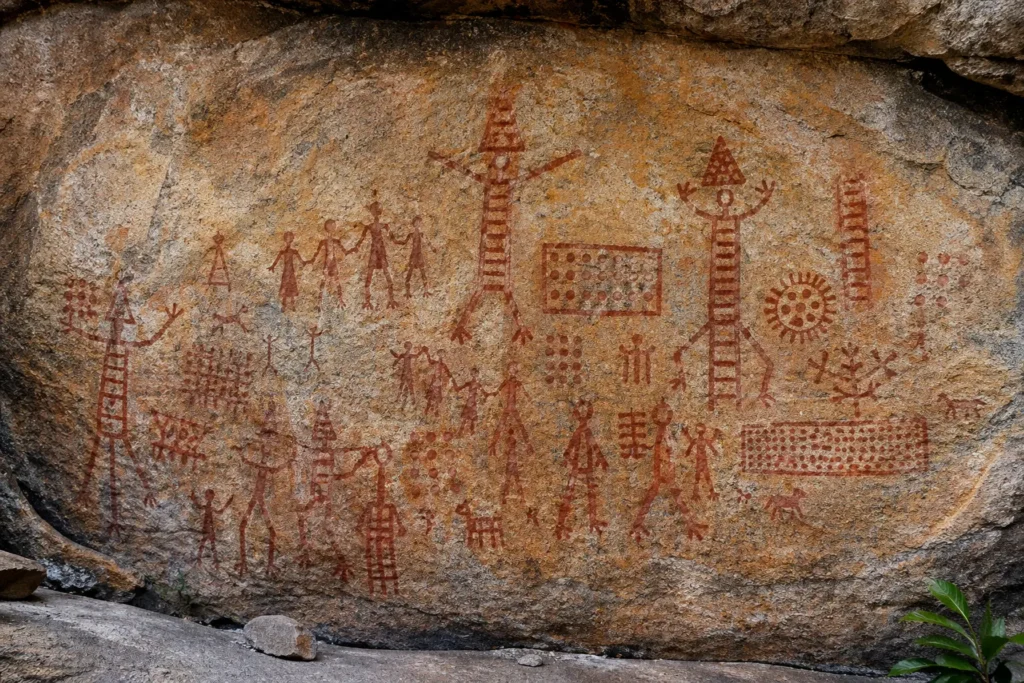 Prehistoric Rock Painting Site Discovered in Nilgiris
