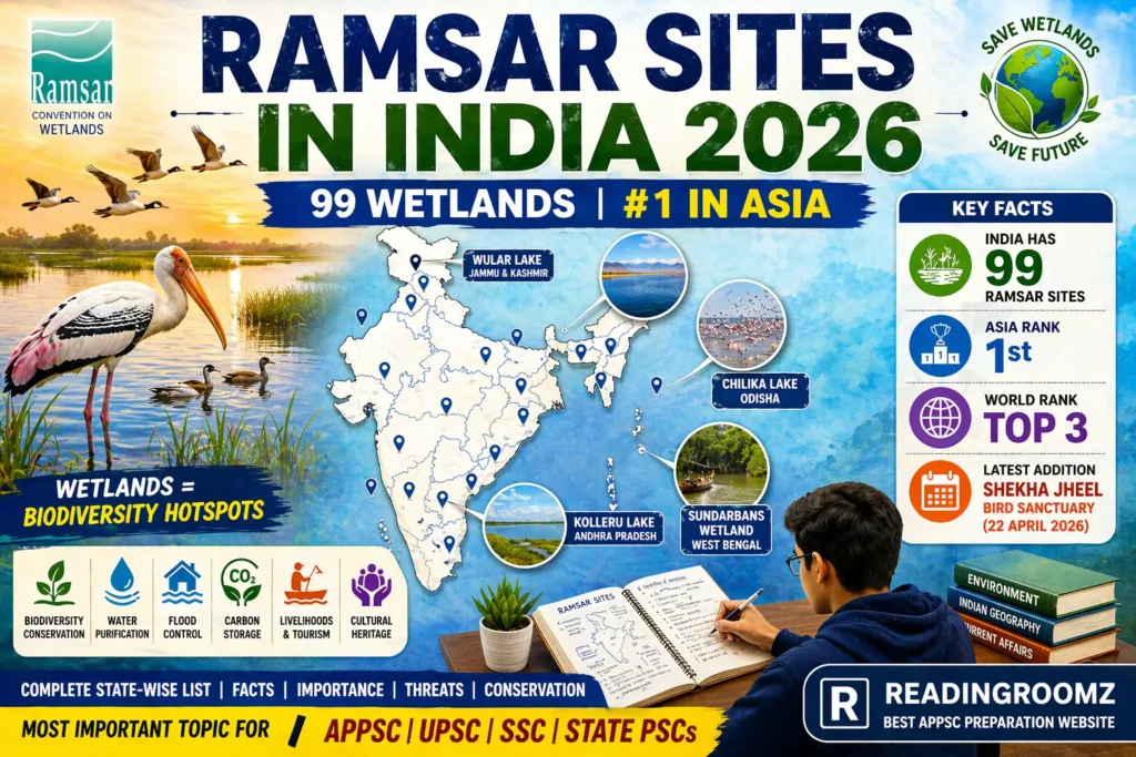 Ramsar Sites in India
