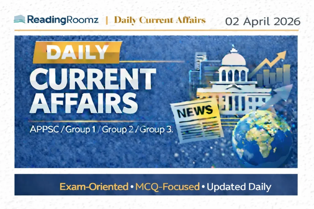 Current Affairs 02 April 2026