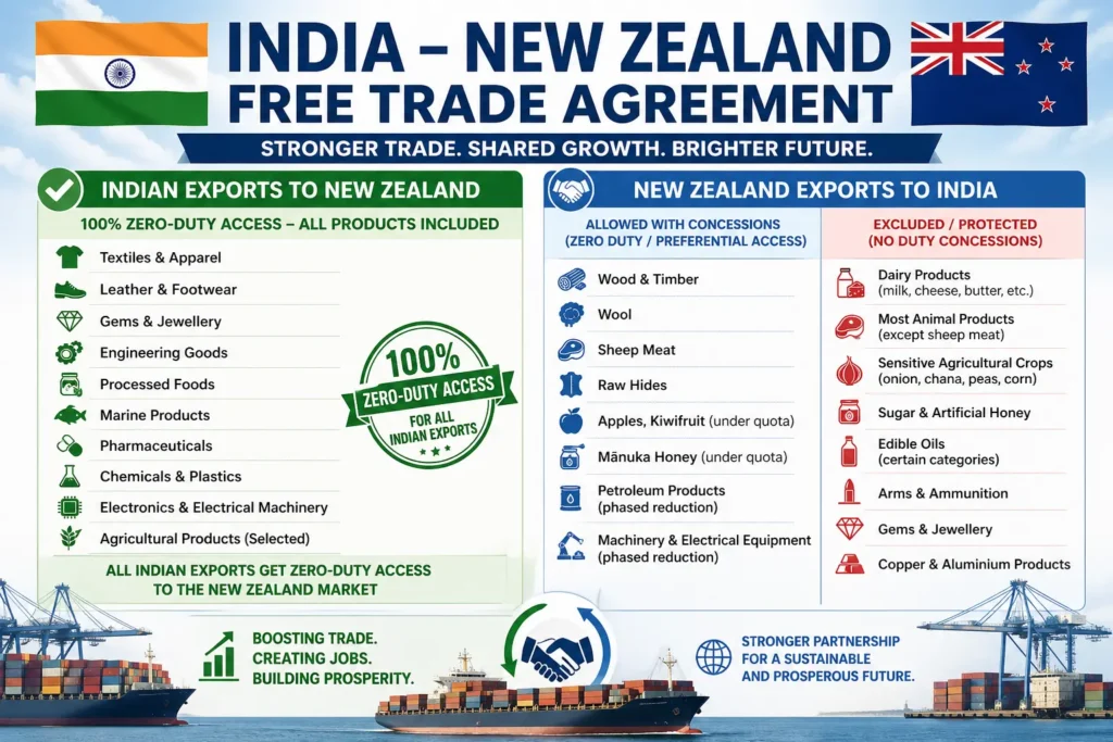 India New Zealand Free Trade Agreement