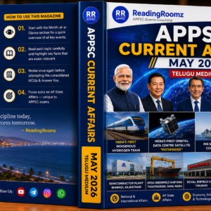 May 2026 Monthly Current Affairs Magazine (Telugu)