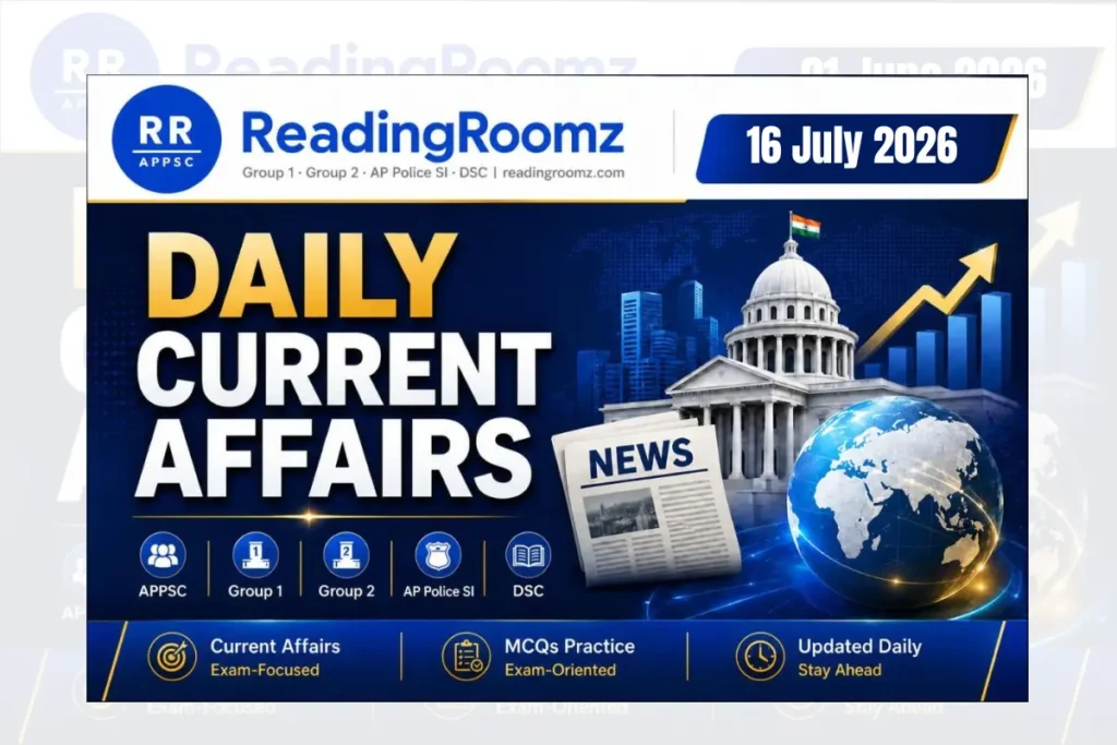 Current Affairs 16 July 2026