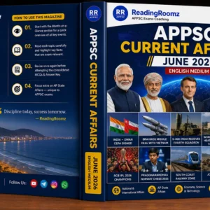 June 2026 Monthly Current Affairs Magazine (English)