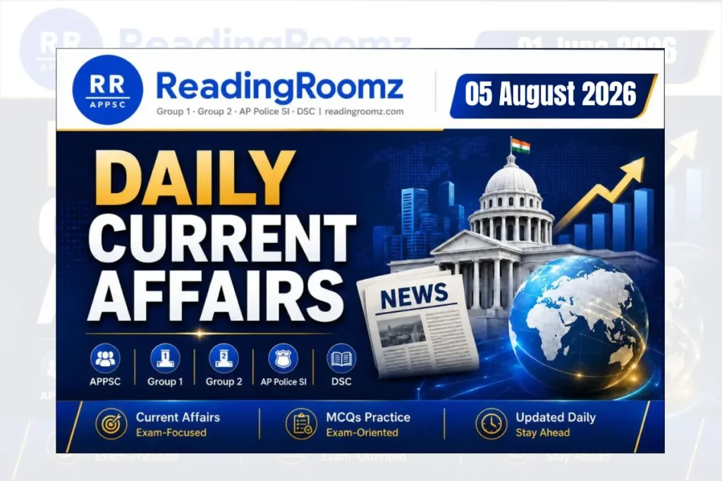 Current Affairs 05 August 2026
